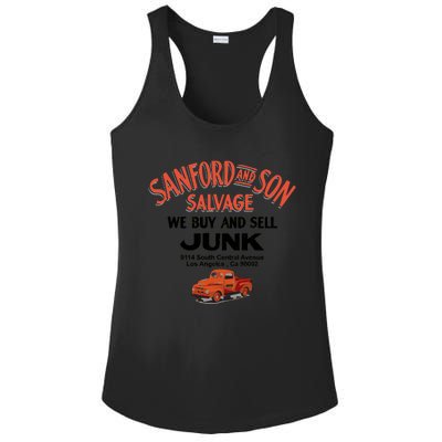 Sanford &Amp; Son Salvage Sign Ladies PosiCharge Competitor Racerback Tank