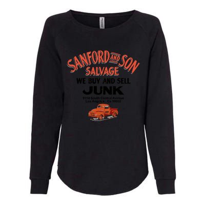 Sanford &Amp; Son Salvage Sign Womens California Wash Sweatshirt