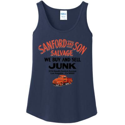 Sanford &Amp; Son Salvage Sign Ladies Essential Tank