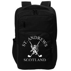 St. Andrews Scotland Golf Fan Impact Tech Backpack