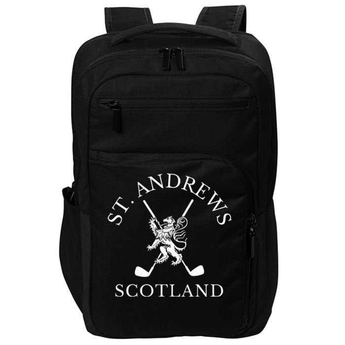 St. Andrews Scotland Golf Fan Impact Tech Backpack