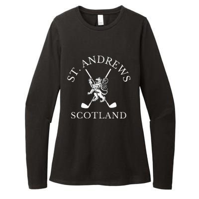 St. Andrews Scotland Golf Fan Womens CVC Long Sleeve Shirt