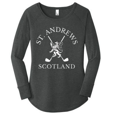 St. Andrews Scotland Golf Fan Women's Perfect Tri Tunic Long Sleeve Shirt