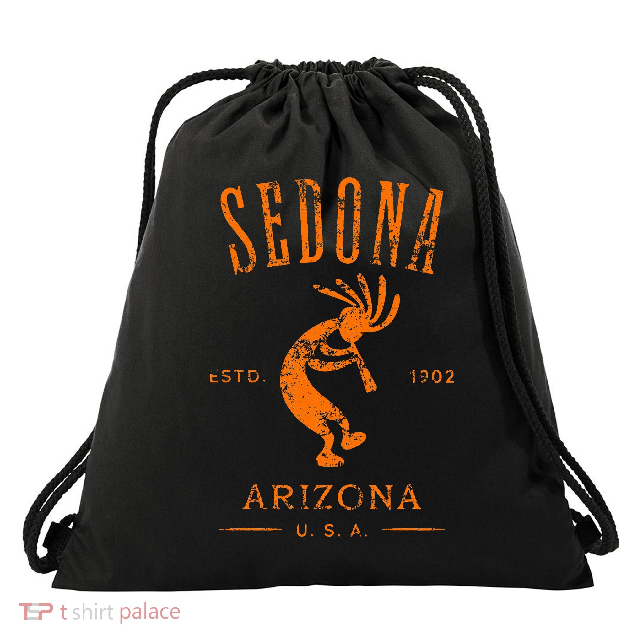 Sedona Arizona Southwestern Style Souvenir Drawstring Bag