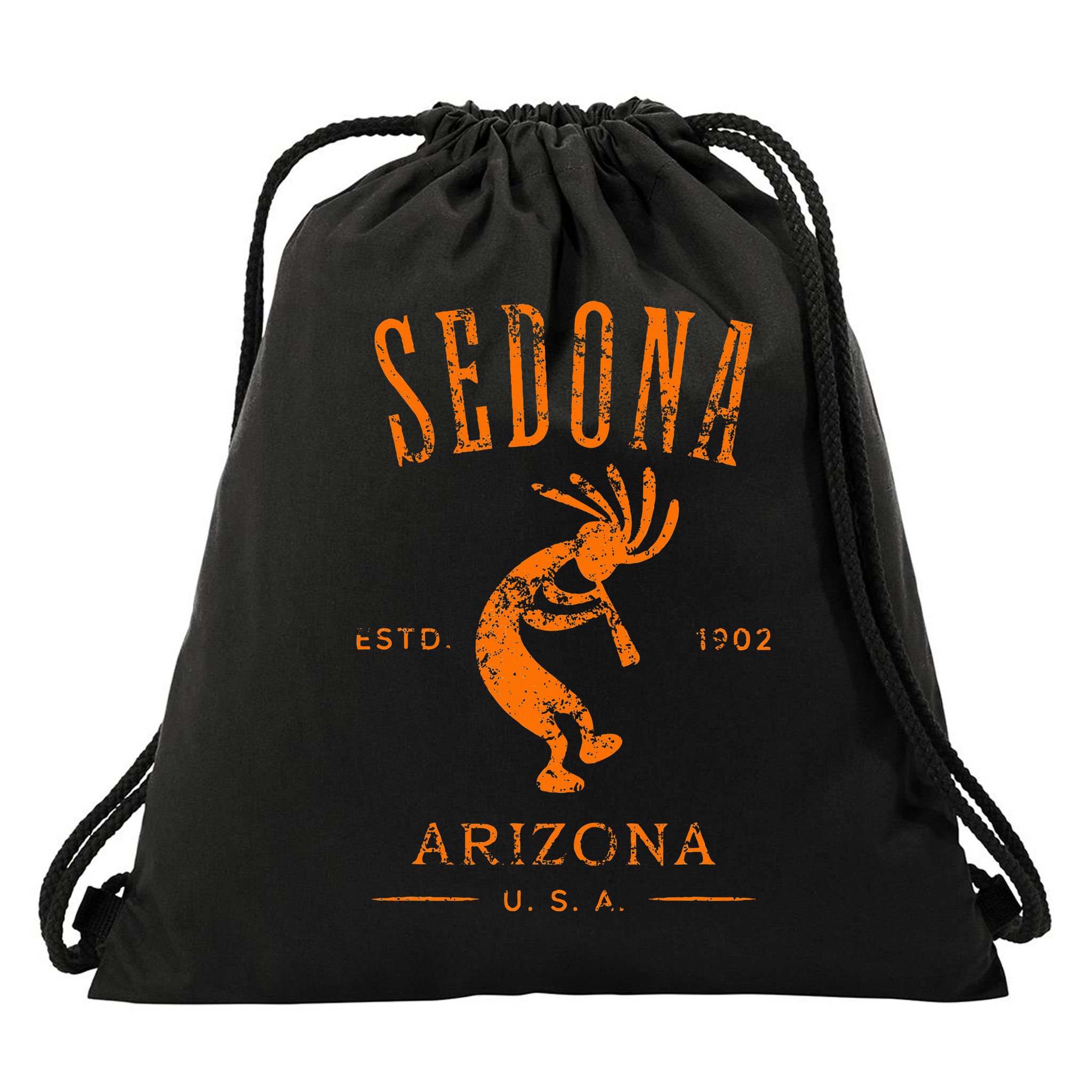 Sedona Arizona Southwestern Style Souvenir Drawstring Bag