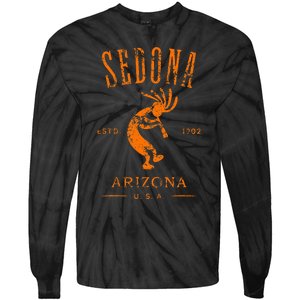 Sedona Arizona Southwestern Style Souvenir Tie-Dye Long Sleeve Shirt