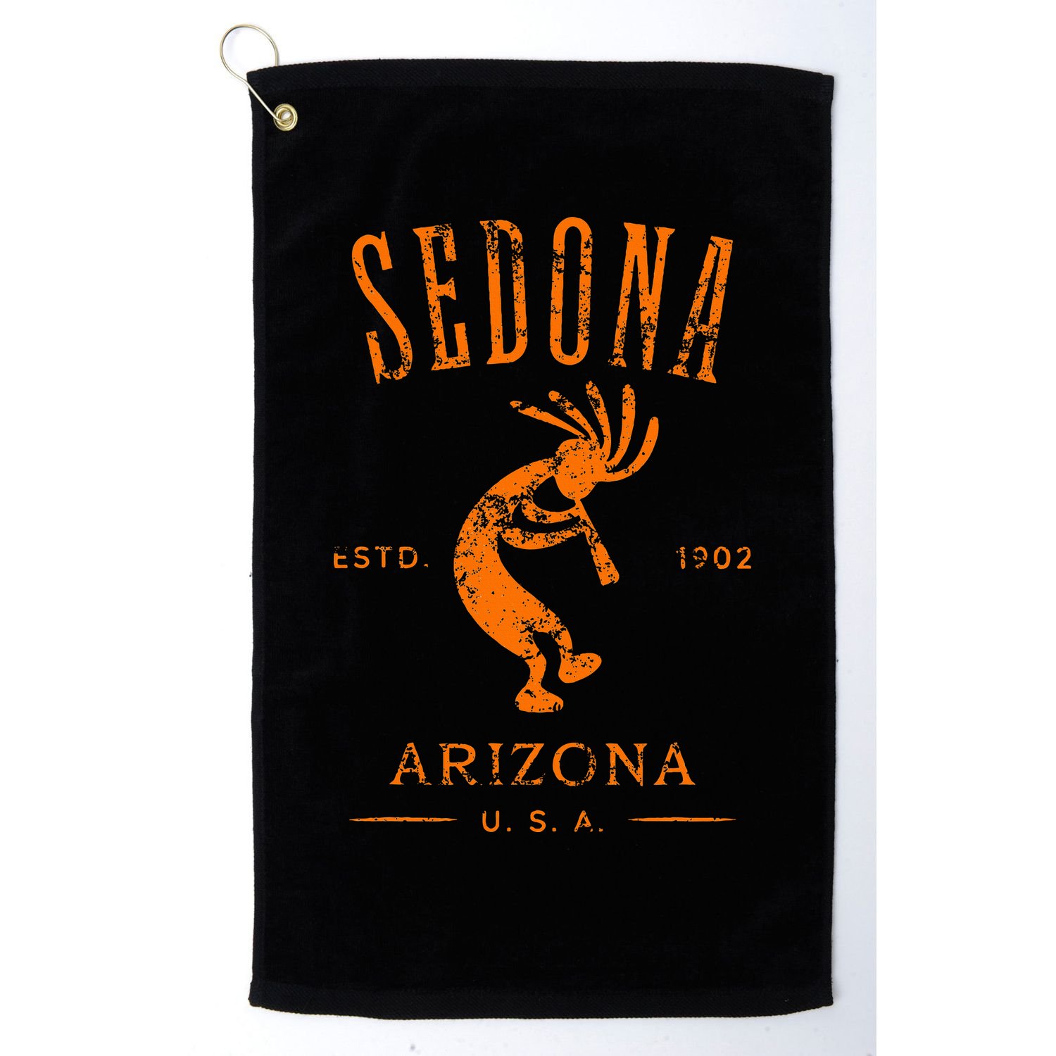 Sedona Arizona Southwestern Style Souvenir Golf Towel