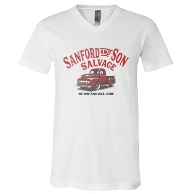 Sanford And Son Salvage V-Neck T-Shirt