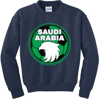 Saudi Arabia Soccer Jersey Gift Saudi Arabia Football Fans Kids Sweatshirt