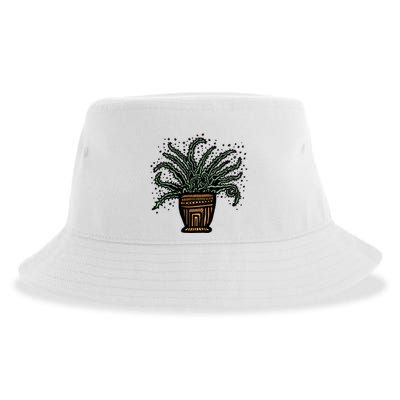 Spiky Aloe Sustainable Bucket Hat