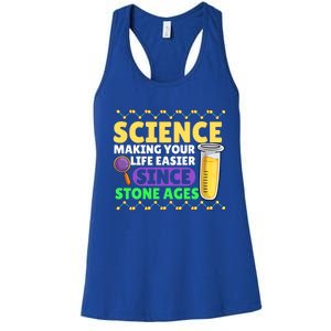 Science Appreciation Science Lovers National Science Month Gift Women's Racerback Tank