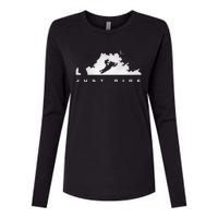 Snowmobile Apparel Snowmobile Womens Cotton Relaxed Long Sleeve T-Shirt