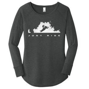 Snowmobile Apparel Snowmobile Women's Perfect Tri Tunic Long Sleeve Shirt