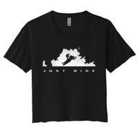 Snowmobile Apparel Snowmobile Women's Crop Top Tee