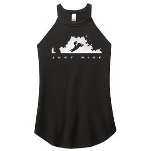 Snowmobile Apparel Snowmobile Women's Perfect Tri Rocker Tank