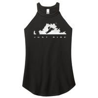 Snowmobile Apparel Snowmobile Women's Perfect Tri Rocker Tank