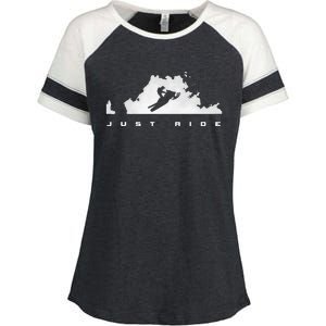 Snowmobile Apparel Snowmobile Enza Ladies Jersey Colorblock Tee