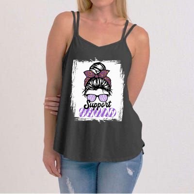 Support Awareness Squad I Ulcerative Colitis Ulcerosa Women's Strappy Tank