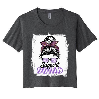 Support Awareness Squad I Ulcerative Colitis Ulcerosa Women's Crop Top Tee