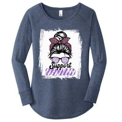 Support Awareness Squad I Ulcerative Colitis Ulcerosa Women's Perfect Tri Tunic Long Sleeve Shirt