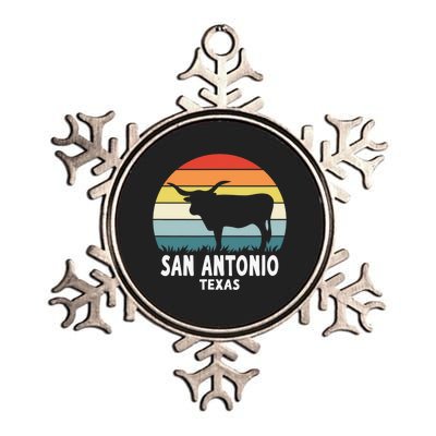 San Antonio Metallic Star Ornament