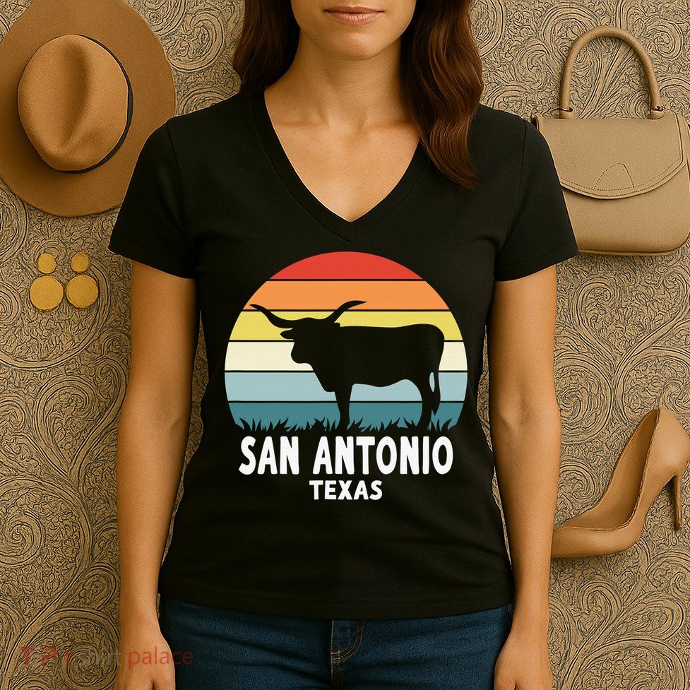 San Antonio Women's V-Neck T-Shirt