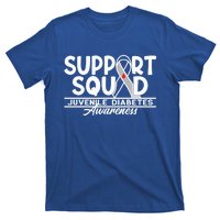 Support Awareness Squad I Juvenile T1D Type 1 Diabetes T-Shirt