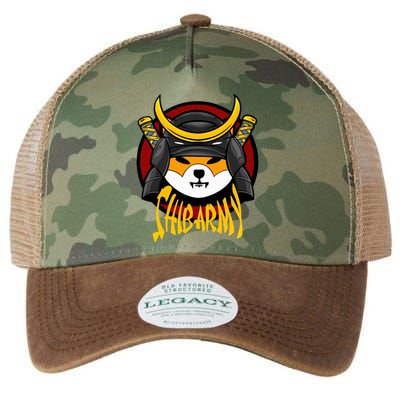 Shiba Army Samaria Dog Legacy Tie Dye Trucker Hat