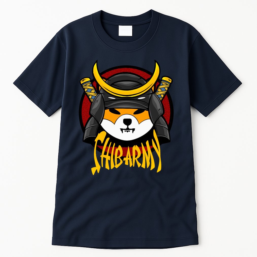 Shiba Army Samaria Dog Tall T-Shirt