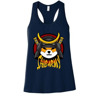 Shiba Army Samaria Dog Womens Tank Top