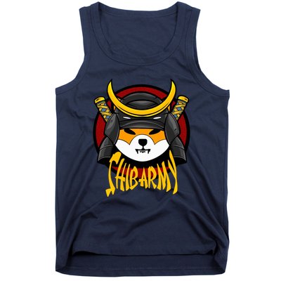 Shiba Army Samaria Dog Tank Top