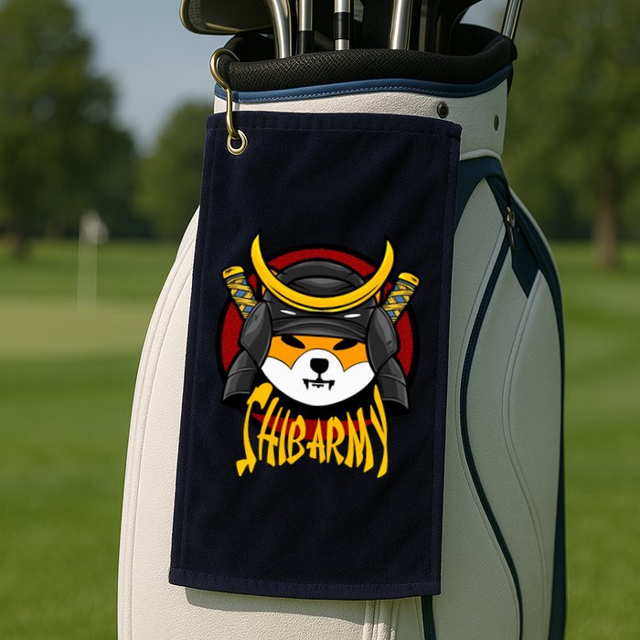 Shiba Army Samaria Dog Golf Towel