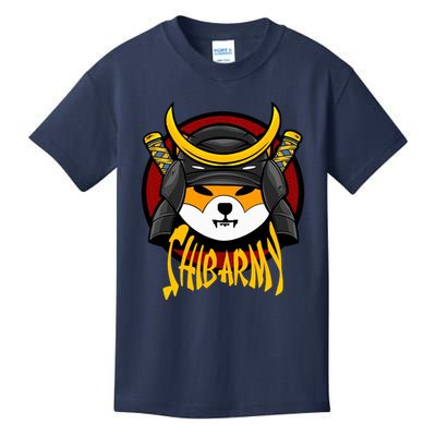 Shiba Army Samaria Dog Kids T-Shirt