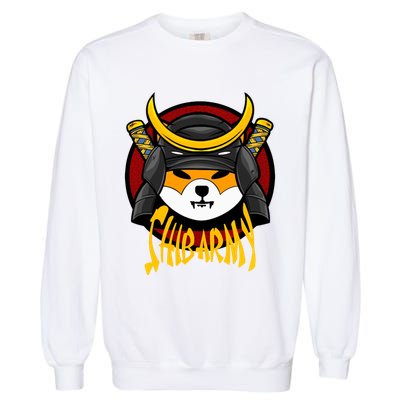 Shiba Army Samaria Dog Garment-Dyed Sweatshirt