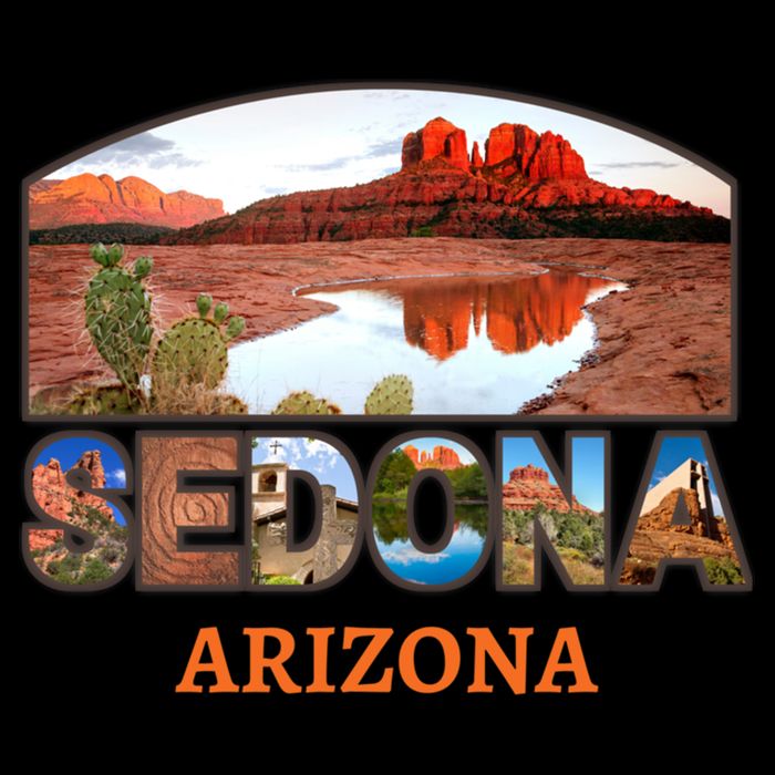 Sedona Arizona Cooling Performance Crew T-Shirt