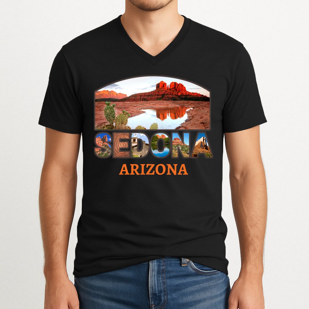 Sedona Arizona V-Neck T-Shirt
