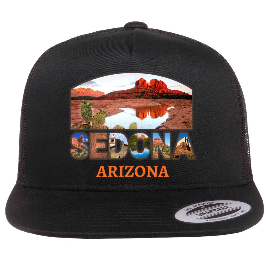 Sedona Arizona Flat Bill Trucker Hat
