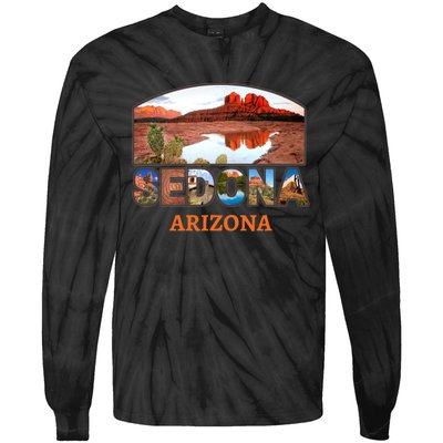 Sedona Arizona Tie-Dye Long Sleeve Shirt