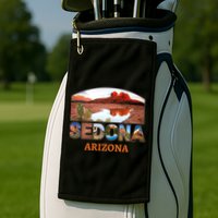 Sedona Arizona Golf Towel