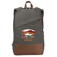 Sedona Arizona Cotton Canvas Backpack