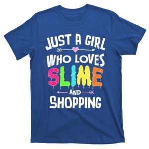 Slime And Shopping Funny Gift Gift T-Shirt