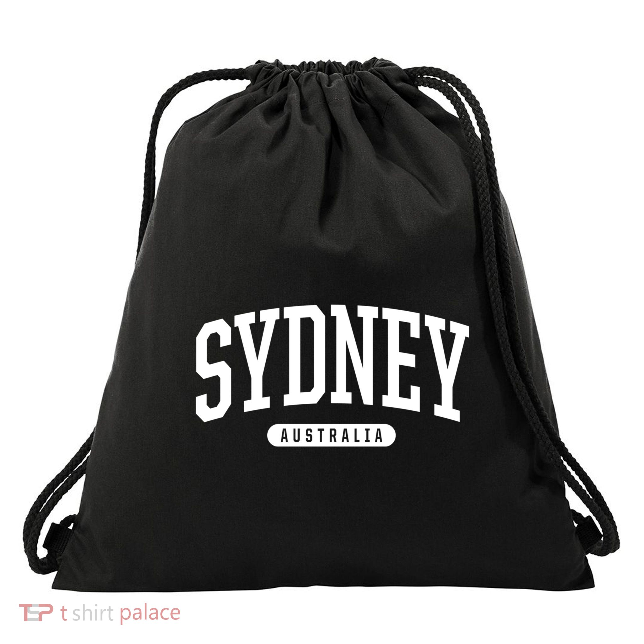 Sydney Australia Souvenirs College Style Sydney Australia Souvenir Drawstring Bag