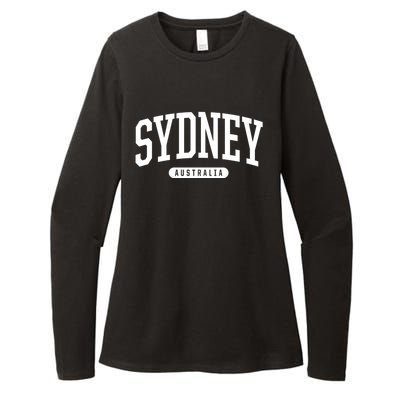 Sydney Australia Souvenirs College Style Sydney Australia Souvenir Womens CVC Long Sleeve Shirt