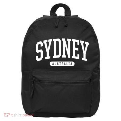 Sydney Australia Souvenirs College Style Sydney Australia Souvenir 16 in Basic Backpack