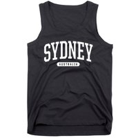 Sydney Australia Souvenirs College Style Sydney Australia Souvenir Tank Top