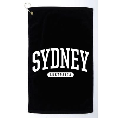 Sydney Australia Souvenirs College Style Sydney Australia Souvenir Golf Towel