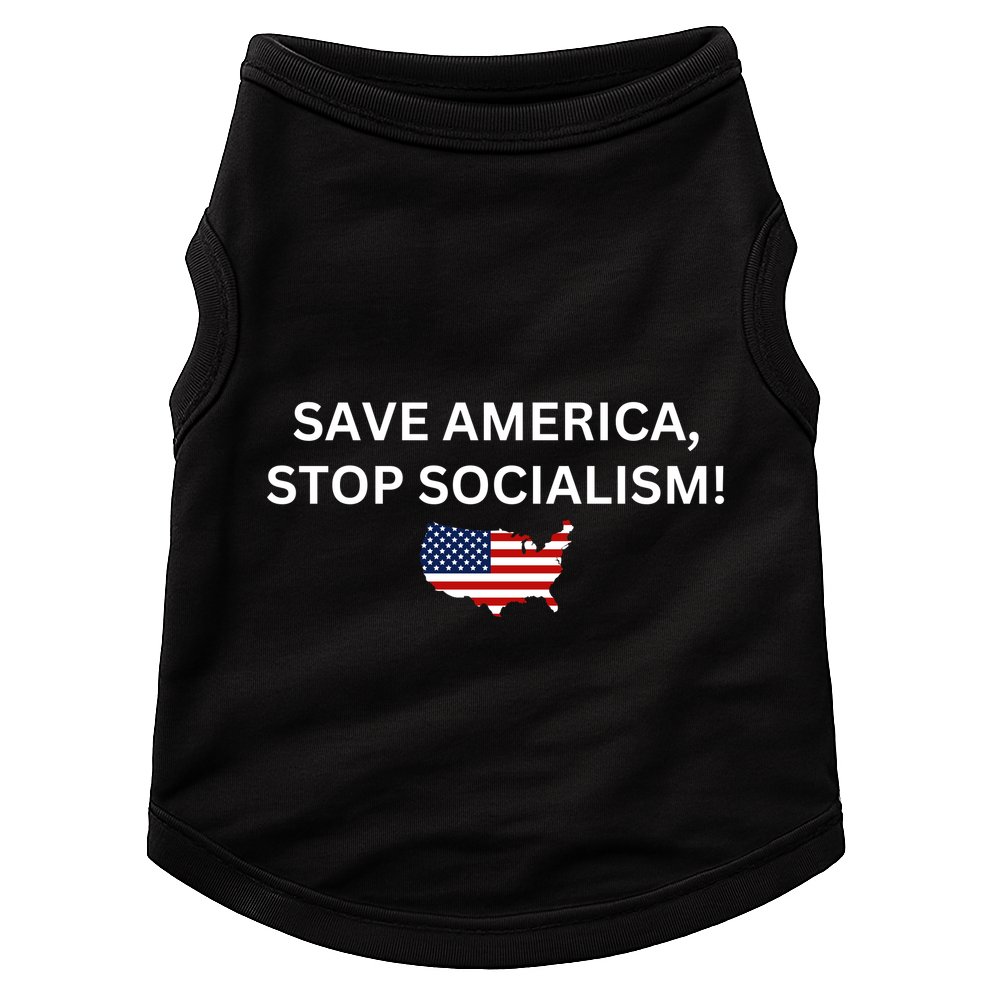 Save America Stop Socialism Doggie Tank