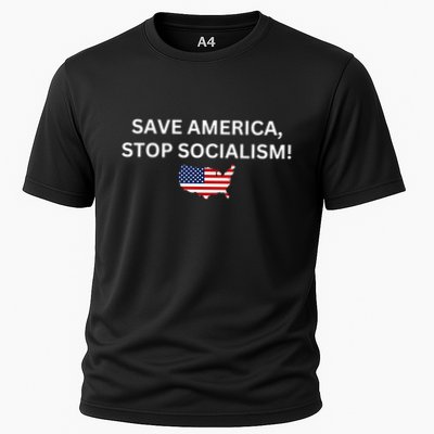 Save America Stop Socialism Performance Shirt