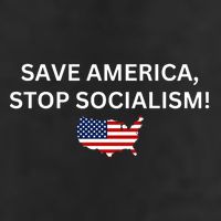Save America Stop Socialism 25L Jumbo Tote