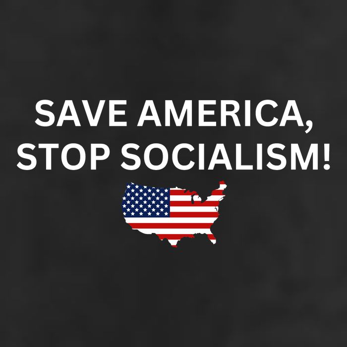 Save America Stop Socialism 25L Jumbo Tote
